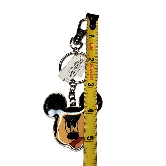 Mickey Mouse 2 Face Key Chain 5.5" New - Picture 3 of 3